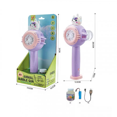 Установка (генератор) для запуску мильних бульбашок 'Bubble Gun' арт. XH 127