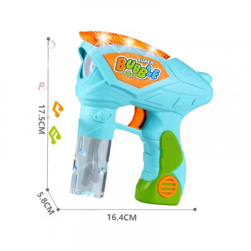 Пістолет з мильними бульбашками БЛАКИТНИЙ арт. 889-72