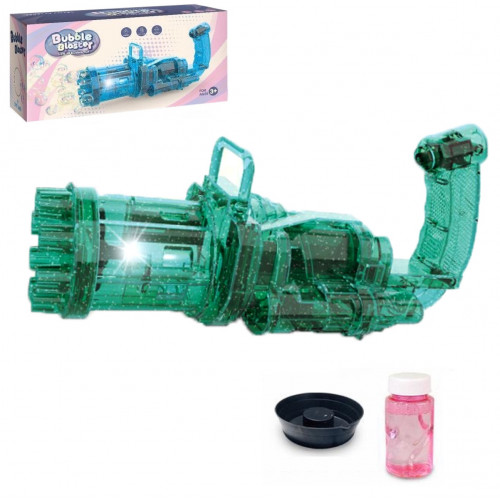 Автомат із мильними бульбашками 'Bubble blaster' (генератор мильних бульбашок) ЗЕЛЕНИЙ арт. 3939-130 A