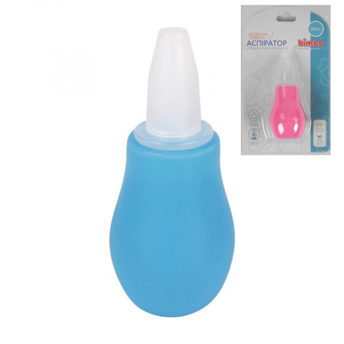 Аспіратор назальний 'BIMBO' БЛАКИТНИЙ арт. 61890