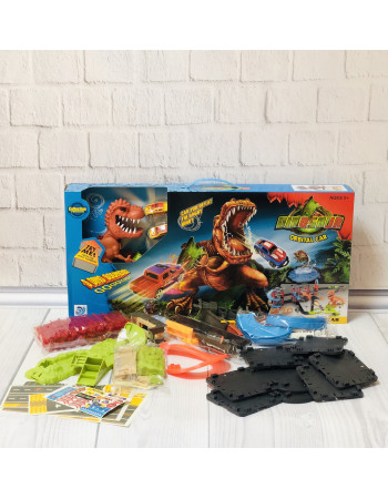 Автотрек аналог HotWheels 'Тиранозавр Рекс' арт. 8899-92