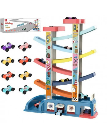 Багаторівневий спуск - трек з машинками арт. 9905