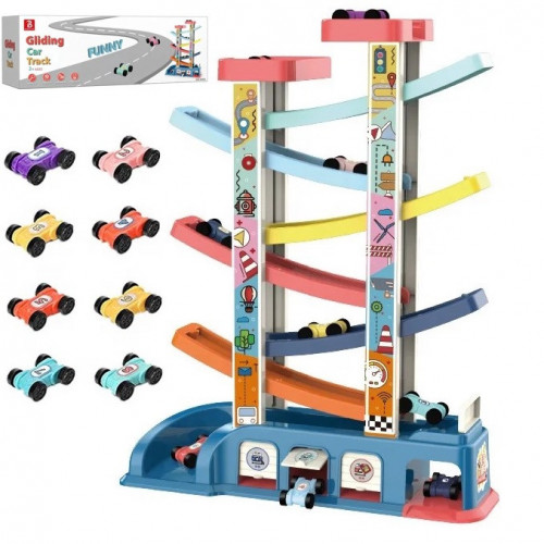 Багаторівневий спуск - трек з машинками арт. 9905