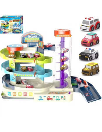 Інтерактивний трек - паркінг з автоматичним підйомником арт. 92629