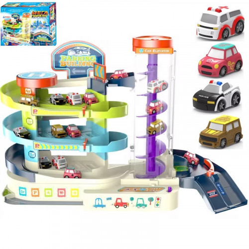 Інтерактивний трек - паркінг з автоматичним підйомником арт. 92629