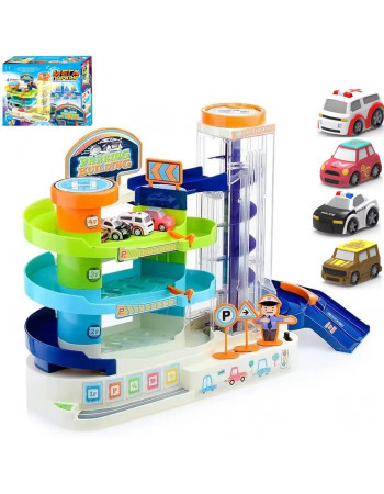 Інтерактивний трек - паркінг з автоматичним підйомником арт. 92629