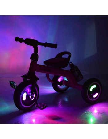 *Дитячий велосипед 'Гномік' триколісний Turbotrike РОЖЕВИЙ арт. 3648-6