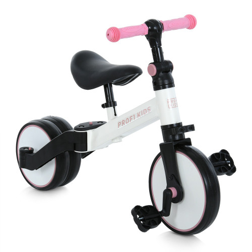 *Велосипед-біговел дитячий PROFI KIDS 10/8д. MBB 1008 white pink