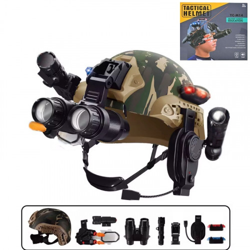Ігровий набір військового 'інтерактивний тактичний шолом' арт. YC-M 14 B
