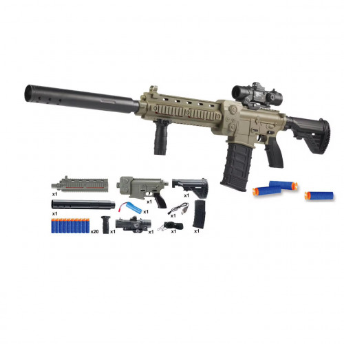 Автомат дитячий із м'якими патронами 'М416' арт. 338