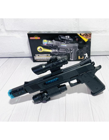 Пістолет з проектором, світловими та звуковими ефектами 'FirePower' арт. 828 B