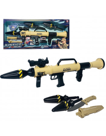 Ігровий набір військового Justice Force 'Гранатомет' арт. D 037