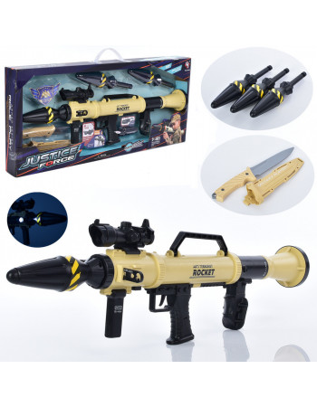 Ігровий набір військового Justice Force 'Гранатомет' арт. D 037