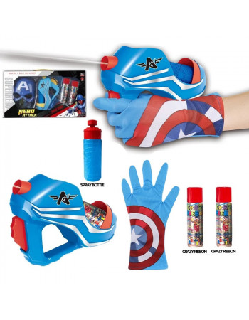 Набір супергероя 'Капітан Америка/Captain America' (стріляє павутиною) арт. WL 8836-49
